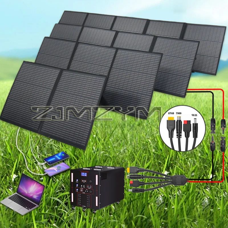 Foldable Solar Panel 300W / 25 - Solar Panel 200W ulasan dan harga