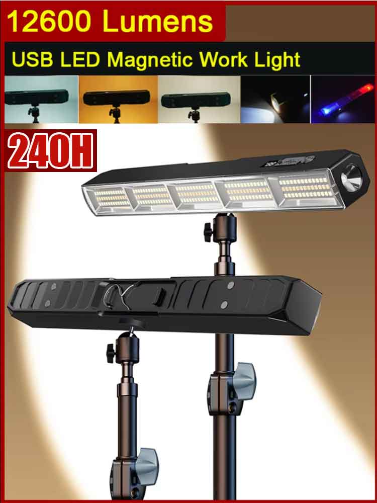 High Power Magnetic LED Light  - Energy Monitor Meter ulasan dan harga