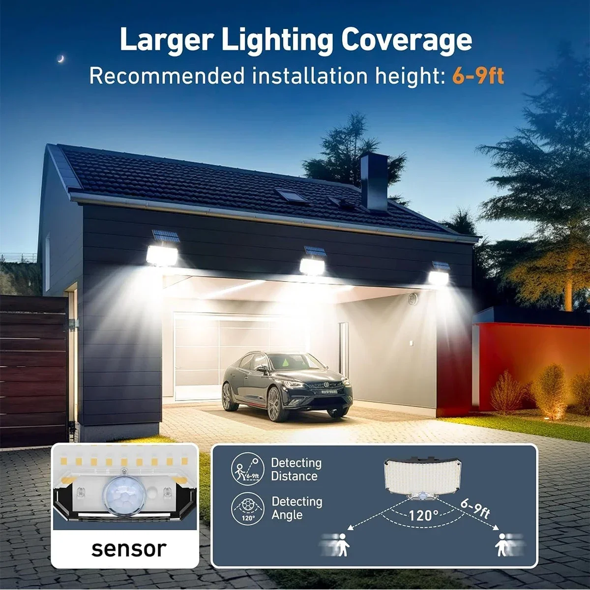 234LED Solar Outdoor Lights Mo - Solar Lamp ulasan dan harga