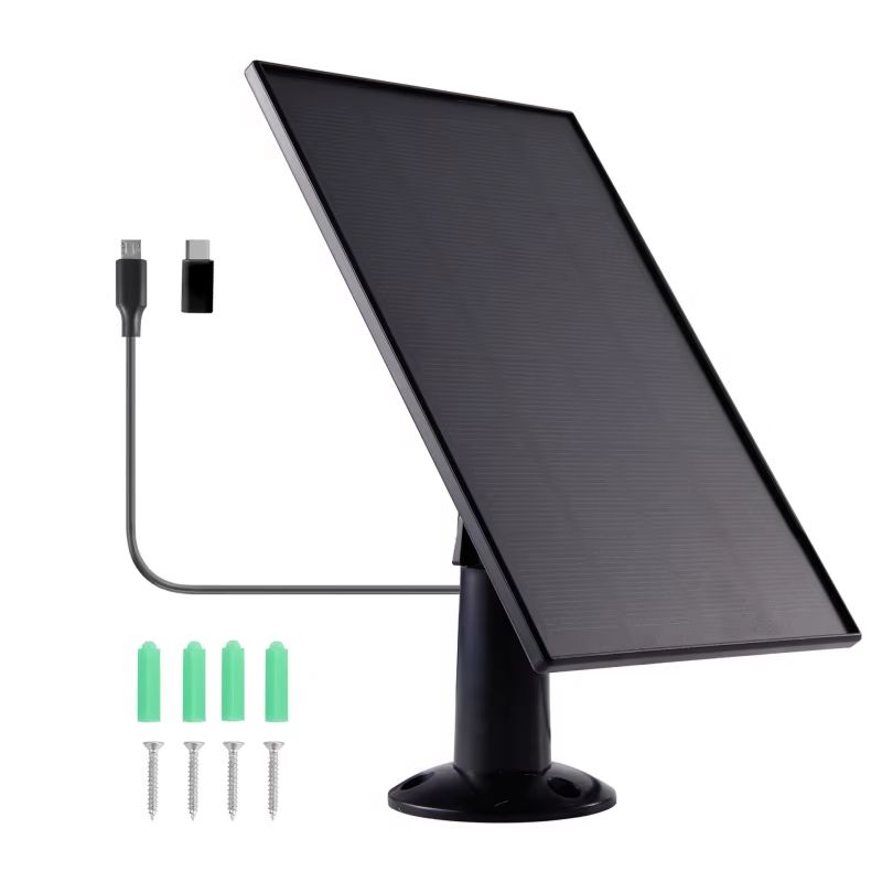 10W 5V Waterproof Solar Charge - Energy Monitor Meter ulasan dan harga