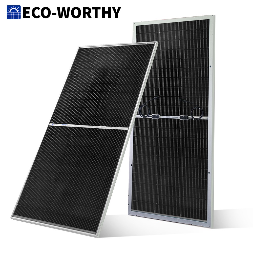 ECO-WORTHY 195W N-Type 18BB Bi - Solar Panel 200W ulasan dan harga