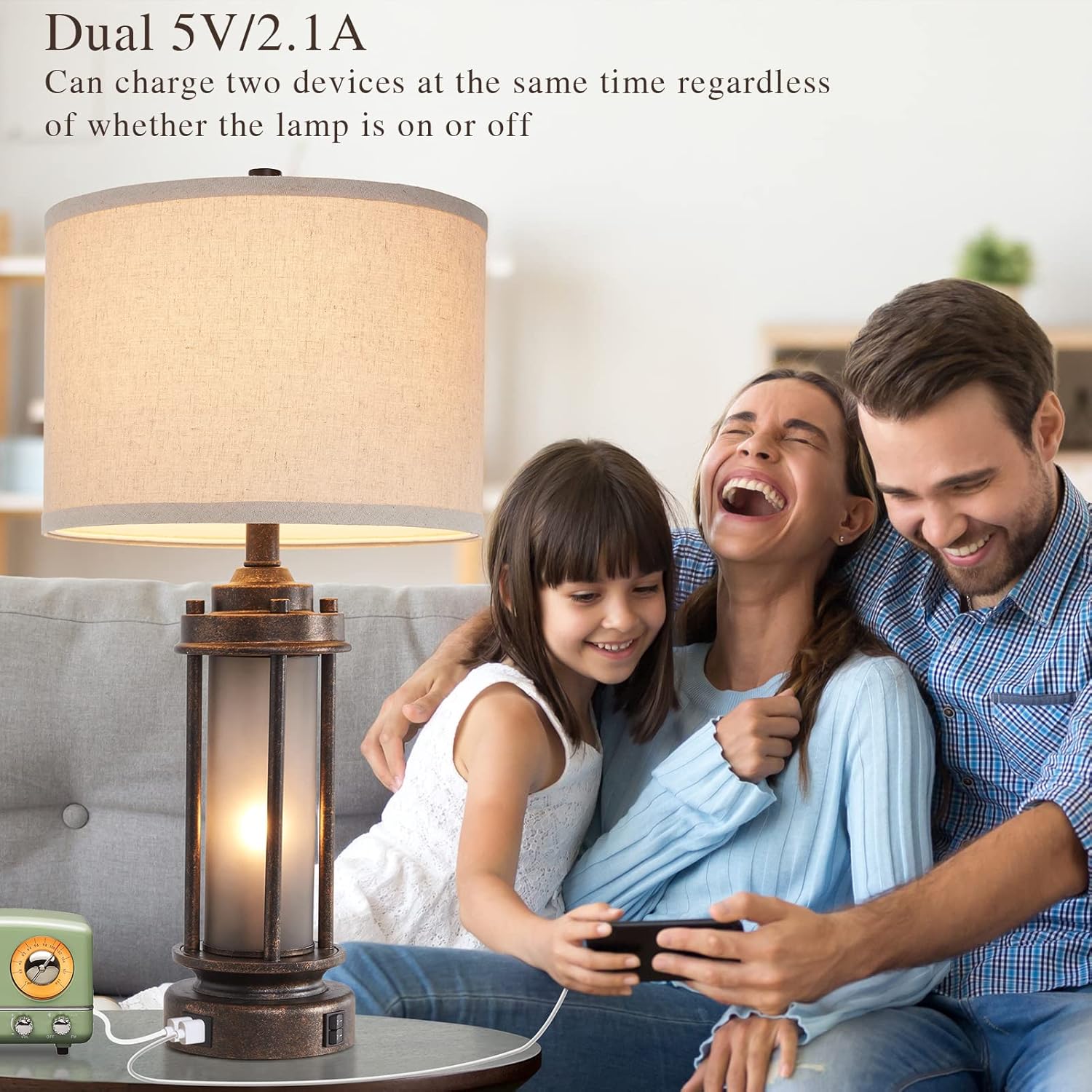 Set of 2 Farmhouse Lamps with  - Solar Lamp ulasan dan harga