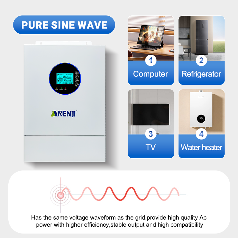 ANENJI Split-phase 120V/240V 1 - Charge Controller Solar ulasan dan harga