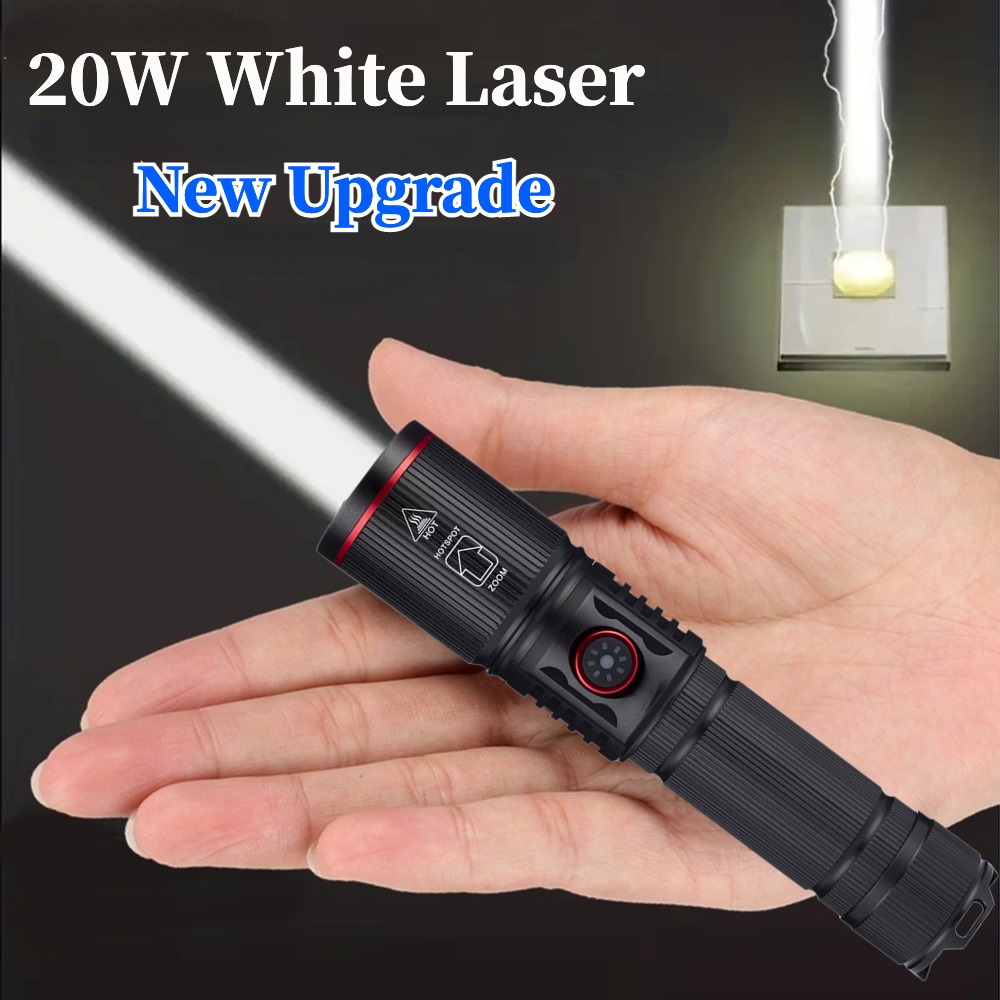 Powerful LED Flashlight Type C - Energy Monitor Meter ulasan dan harga